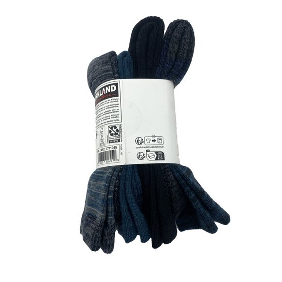 Kirkland Women's Crew Socks | 4 Pairs | Multicoloured | Size 6-10.5 **NEW - Picture 3 of 3